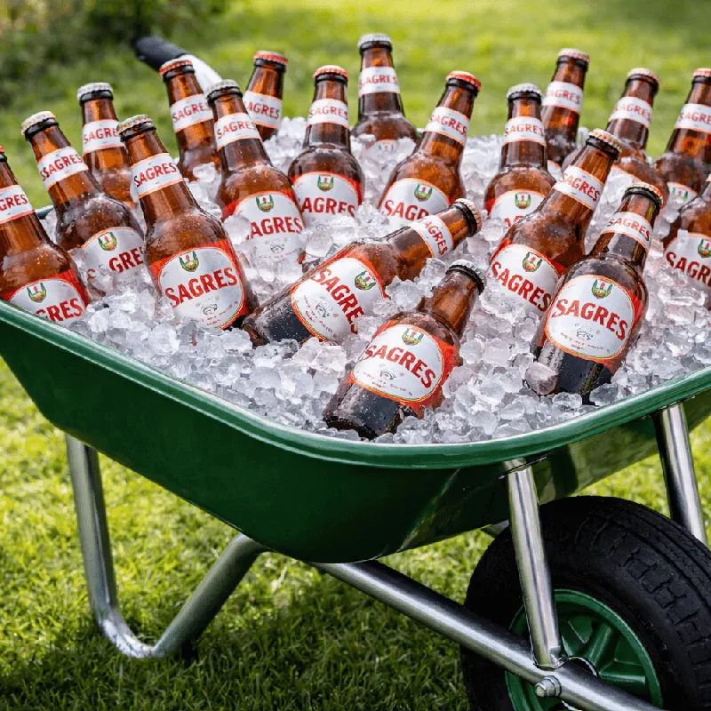 Bebidas frescas no gelo